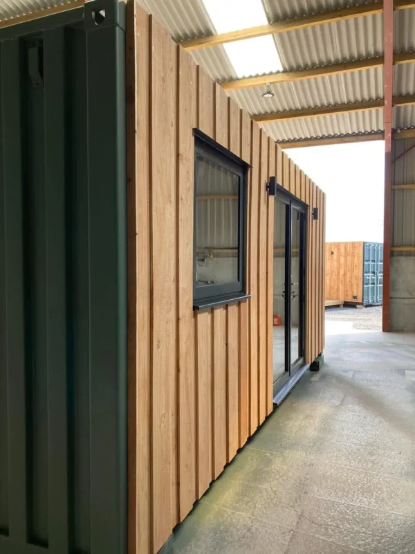 Shipping Container Garden Room