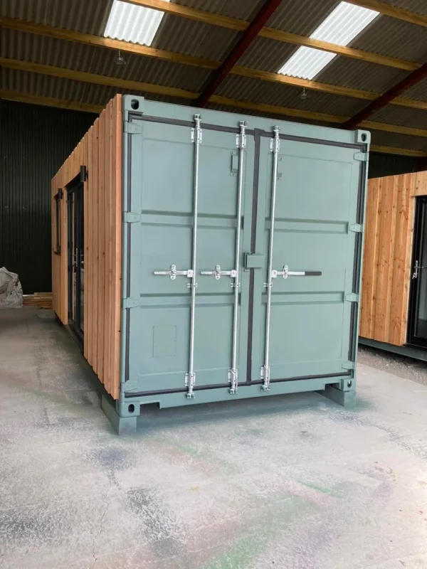 Shipping Container Garden Room