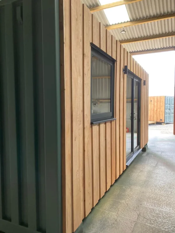 Shipping Container Garden Room